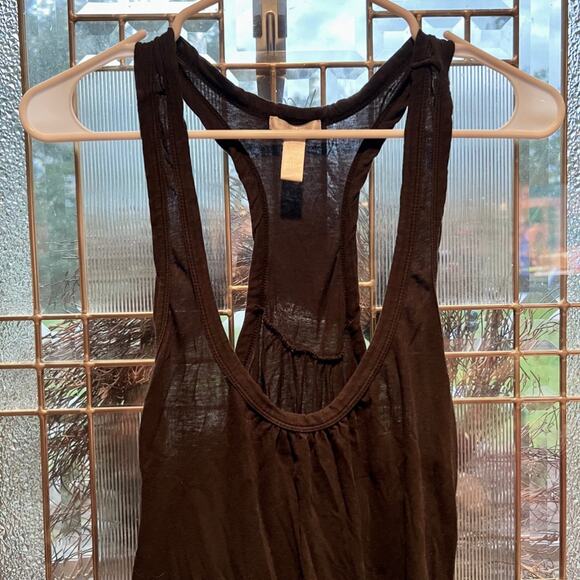 Ambiance Apparel Black Sleeveless Racerback Tank Size Large - Picture 2 of 7